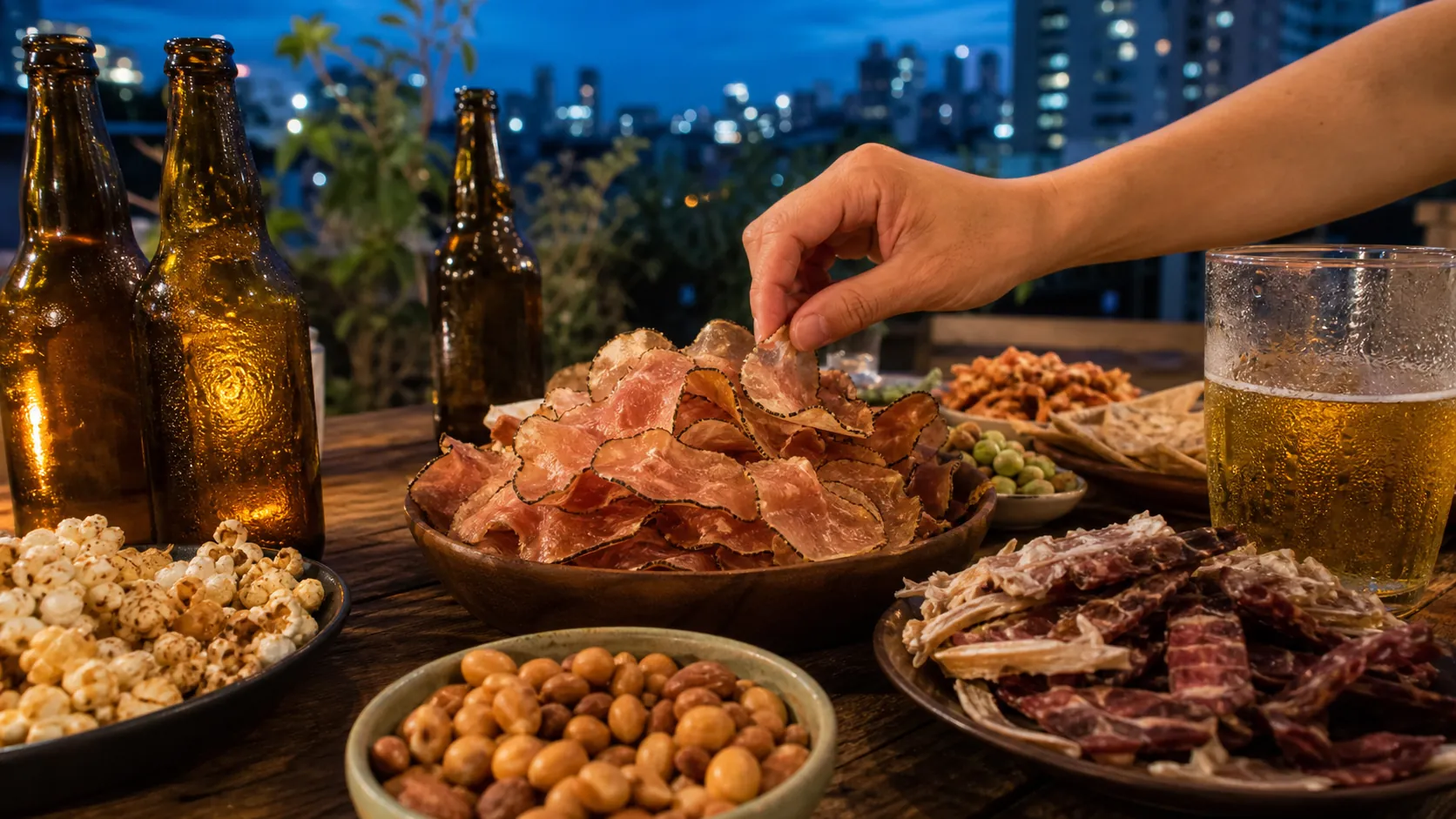 폭염에 커진 맥주 안주 수요…CU 이색 스낵 강화