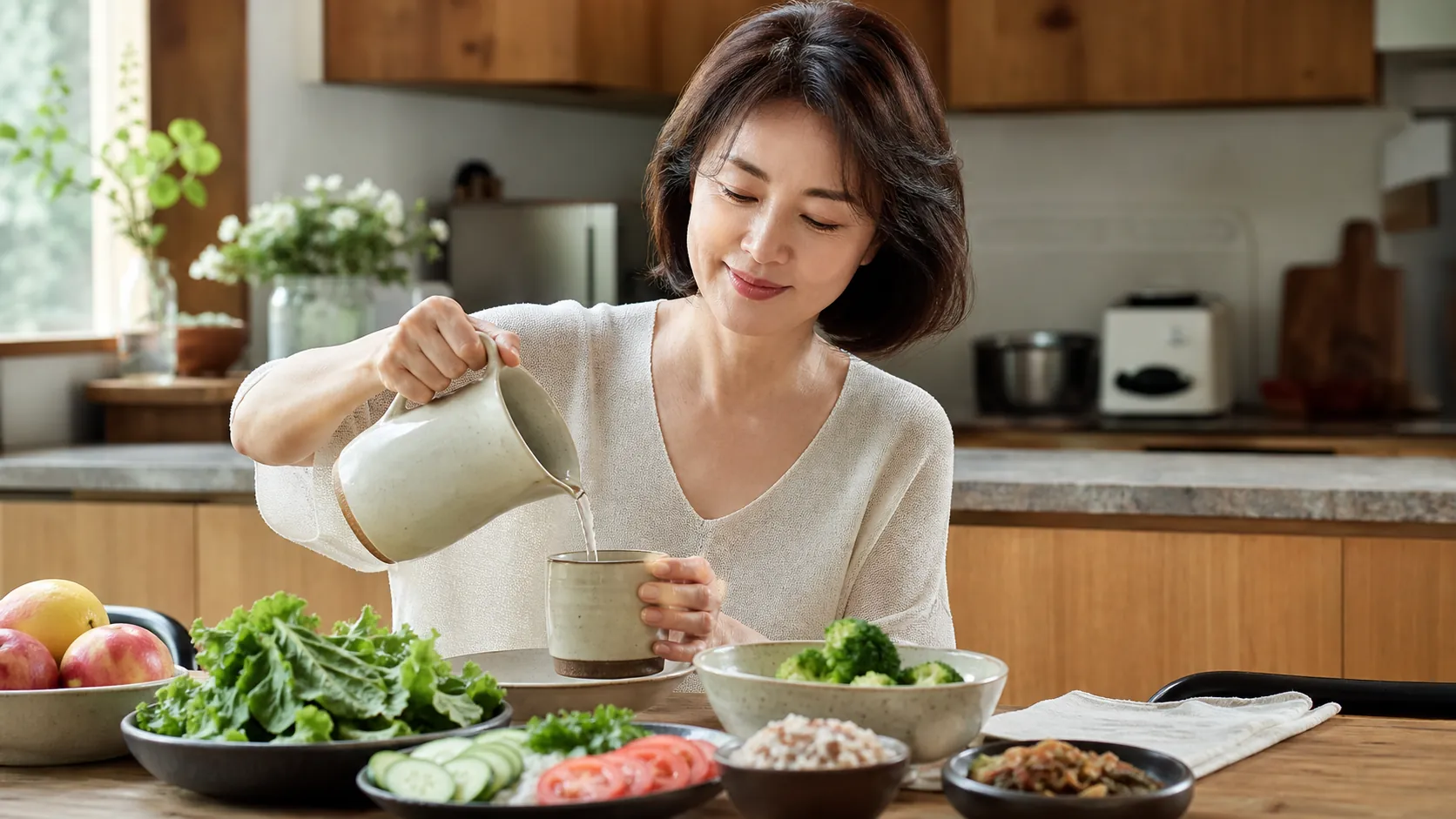 신애라가 제안한 매일 지키는 웰니스