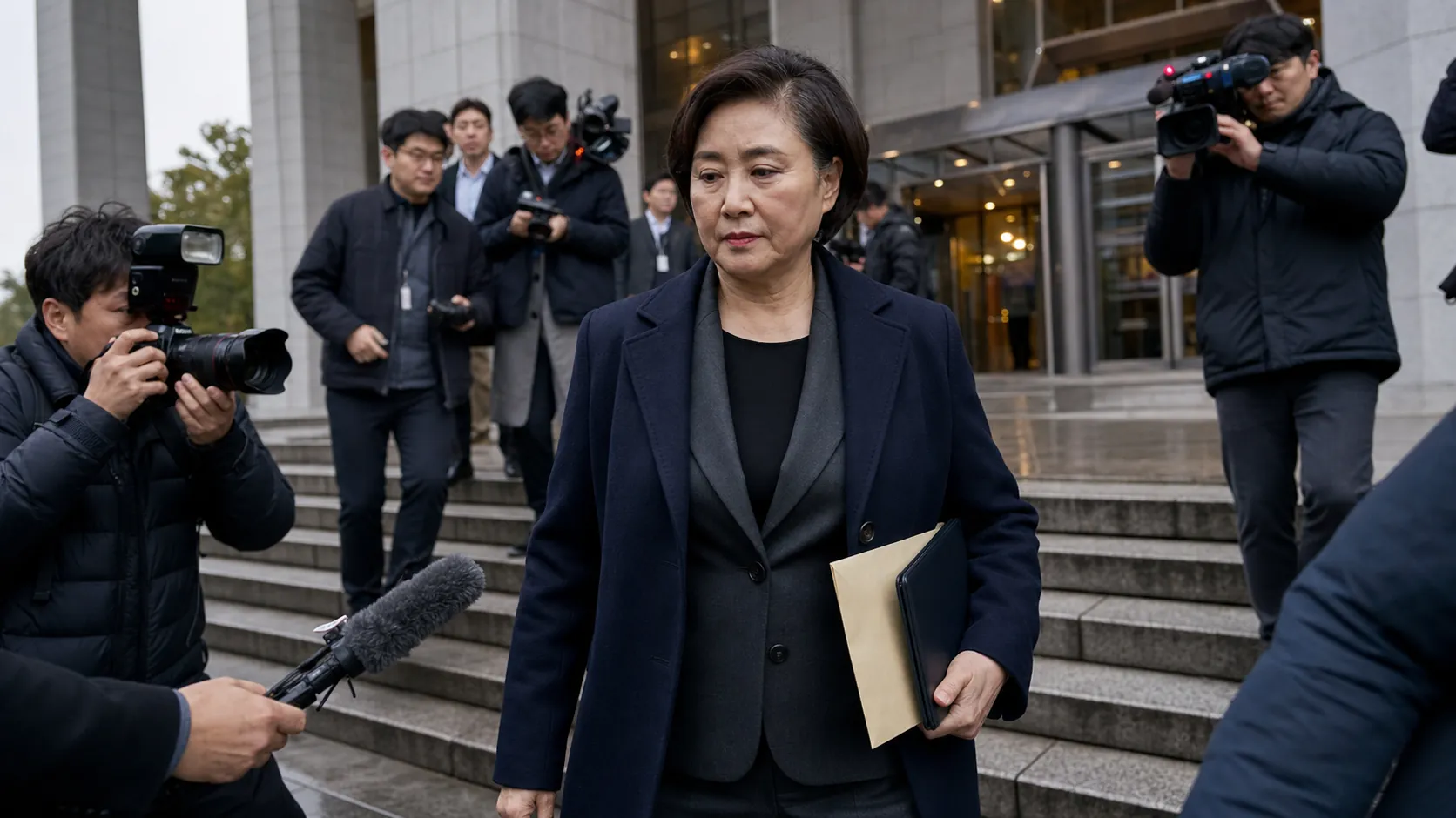 국회 청문회 충돌 뒤 문진희 심판위원장 사퇴