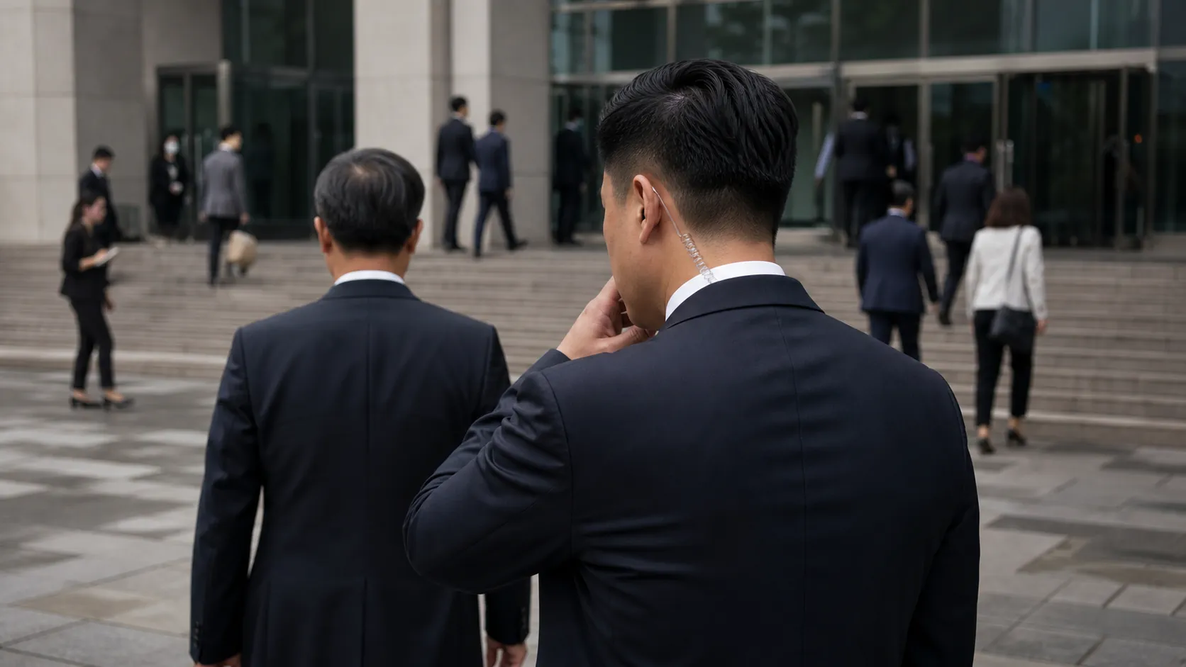29년 경호의 현장, 대통령 뒤편을 기록하다