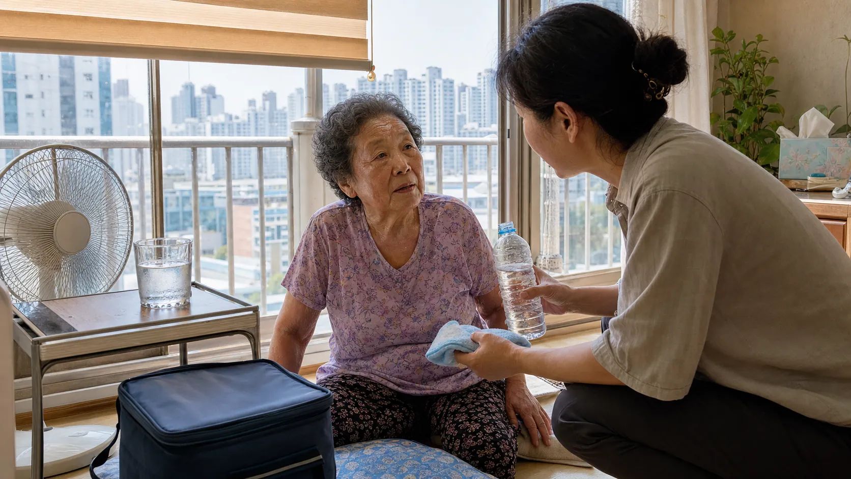 인천, 폭염 취약 노인 2천837명 일일 점검