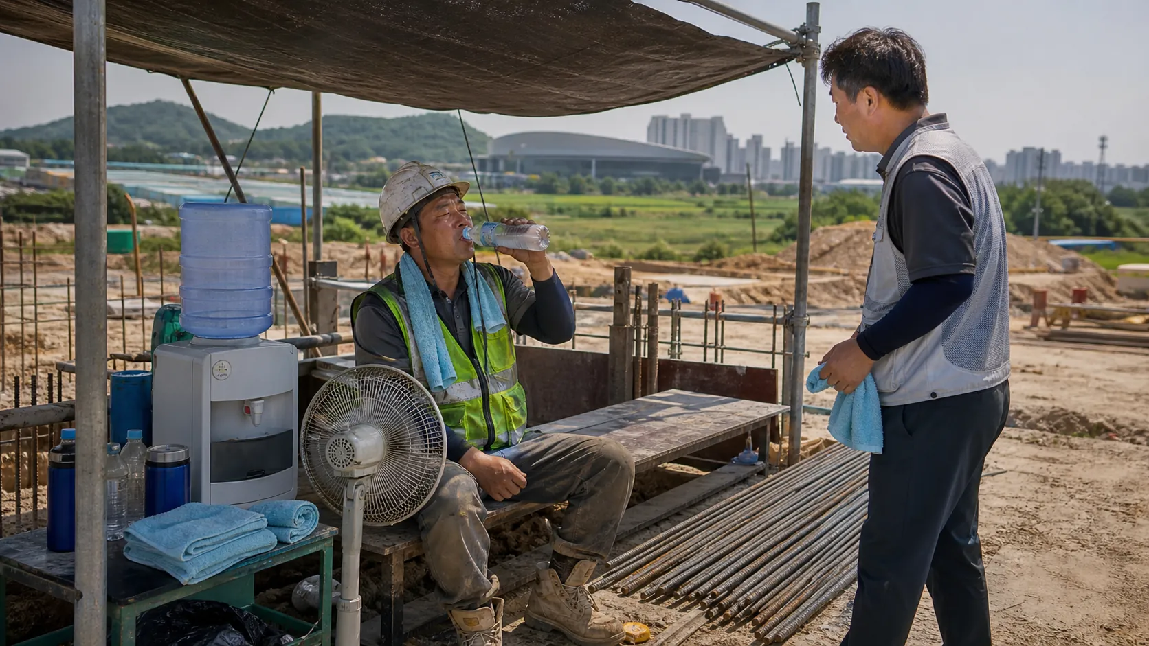 의왕시, 폭염 취약 현장·시민 보호체계 보강