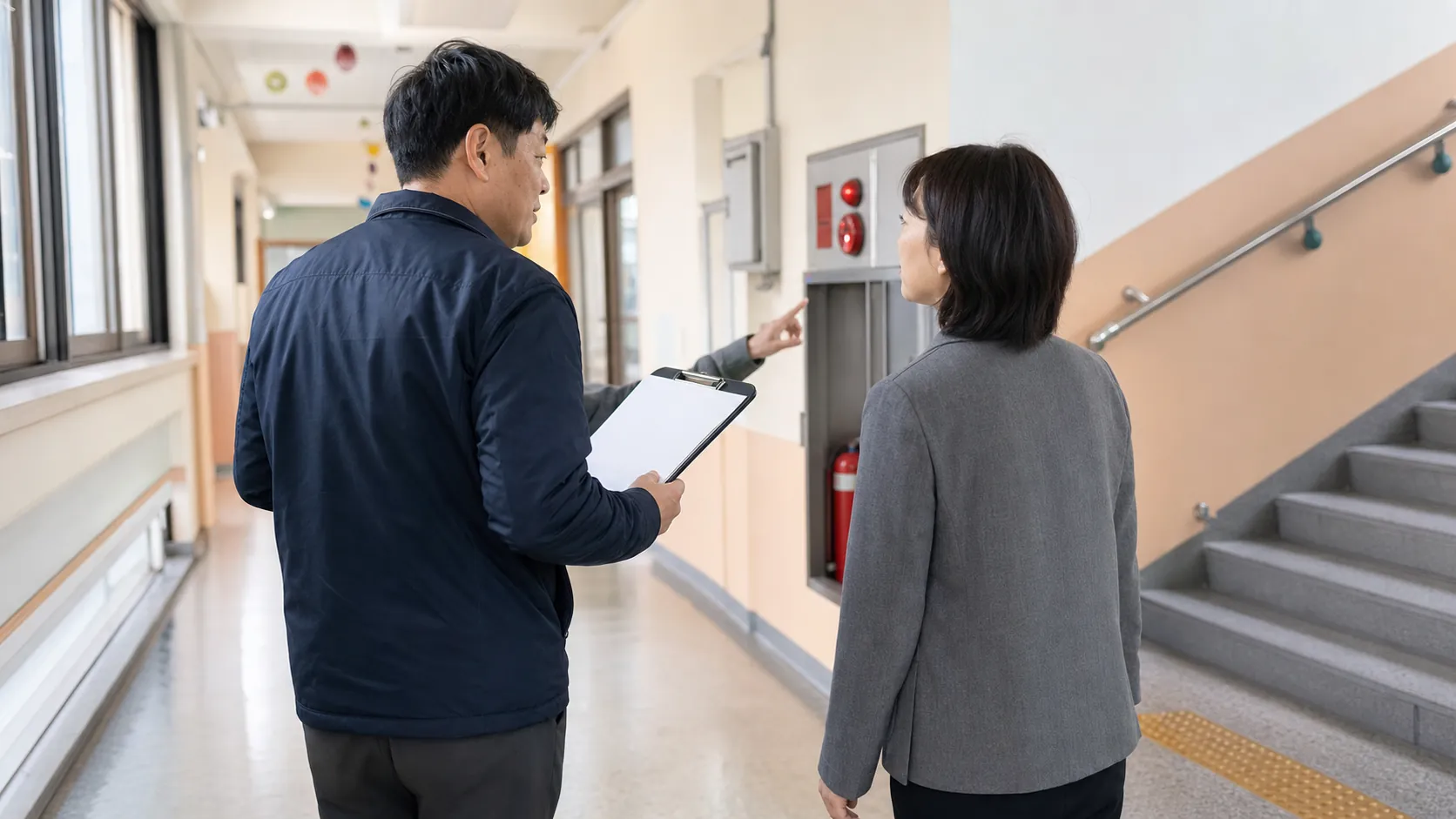 대전 학교안전계획 현장 점검, 희망 학교도 참여