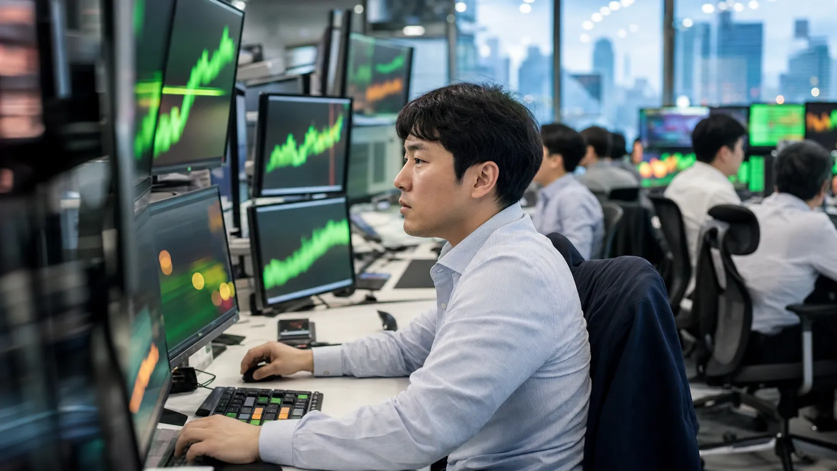 코스닥 4.84% 뛰며 사상 첫 3일 연속 사이드카