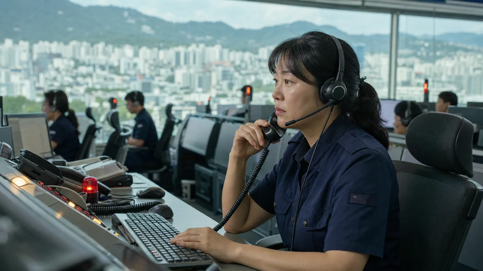충남 8월 119 신고 절반은 비긴급