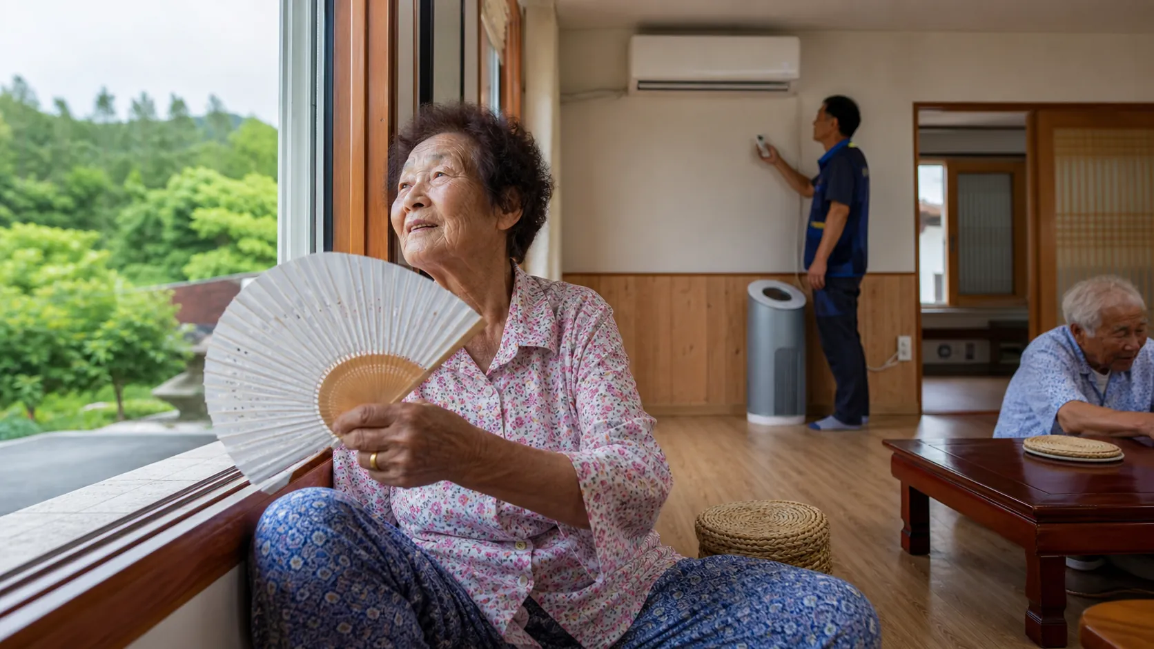 강진 경로당 342곳, 폭염 대응 거점으로 운영