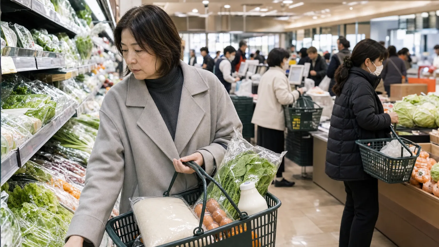 자민당, 식료품세 1% 추진에 힘 실어