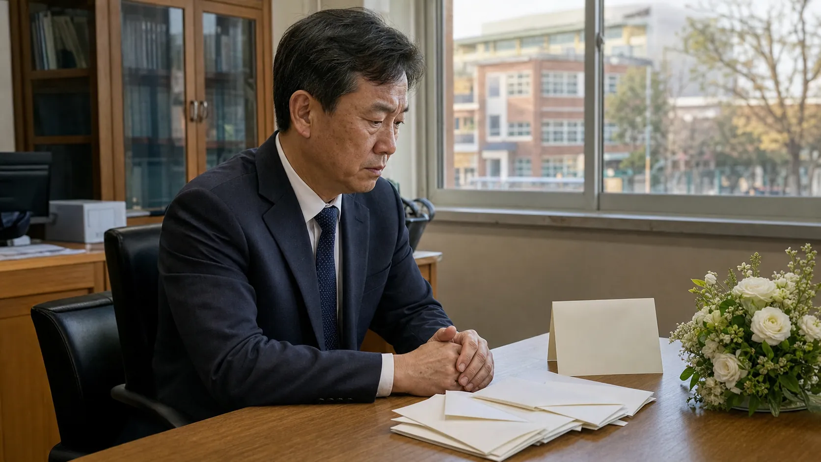 가짜 혼사 알리고 수백만원 받은 교장 검찰행