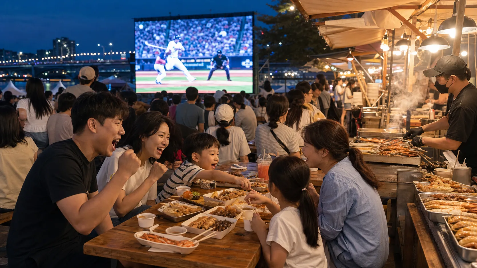 칠성야시장서 프로야구와 함께하는 여름 축제