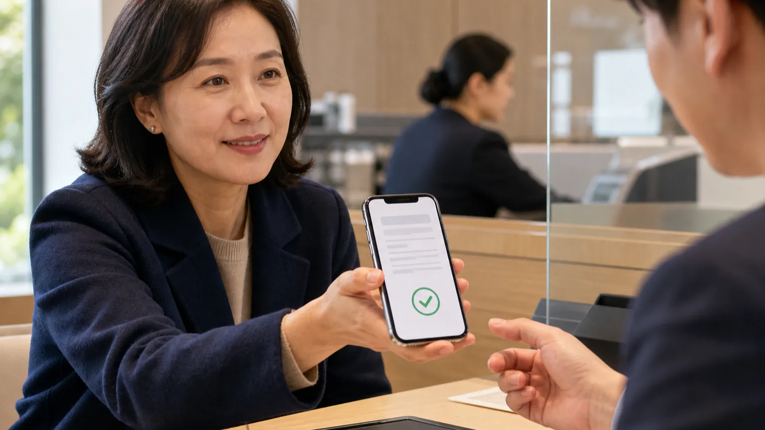 재외동포 금융위임장, 국제우편 없이 전송