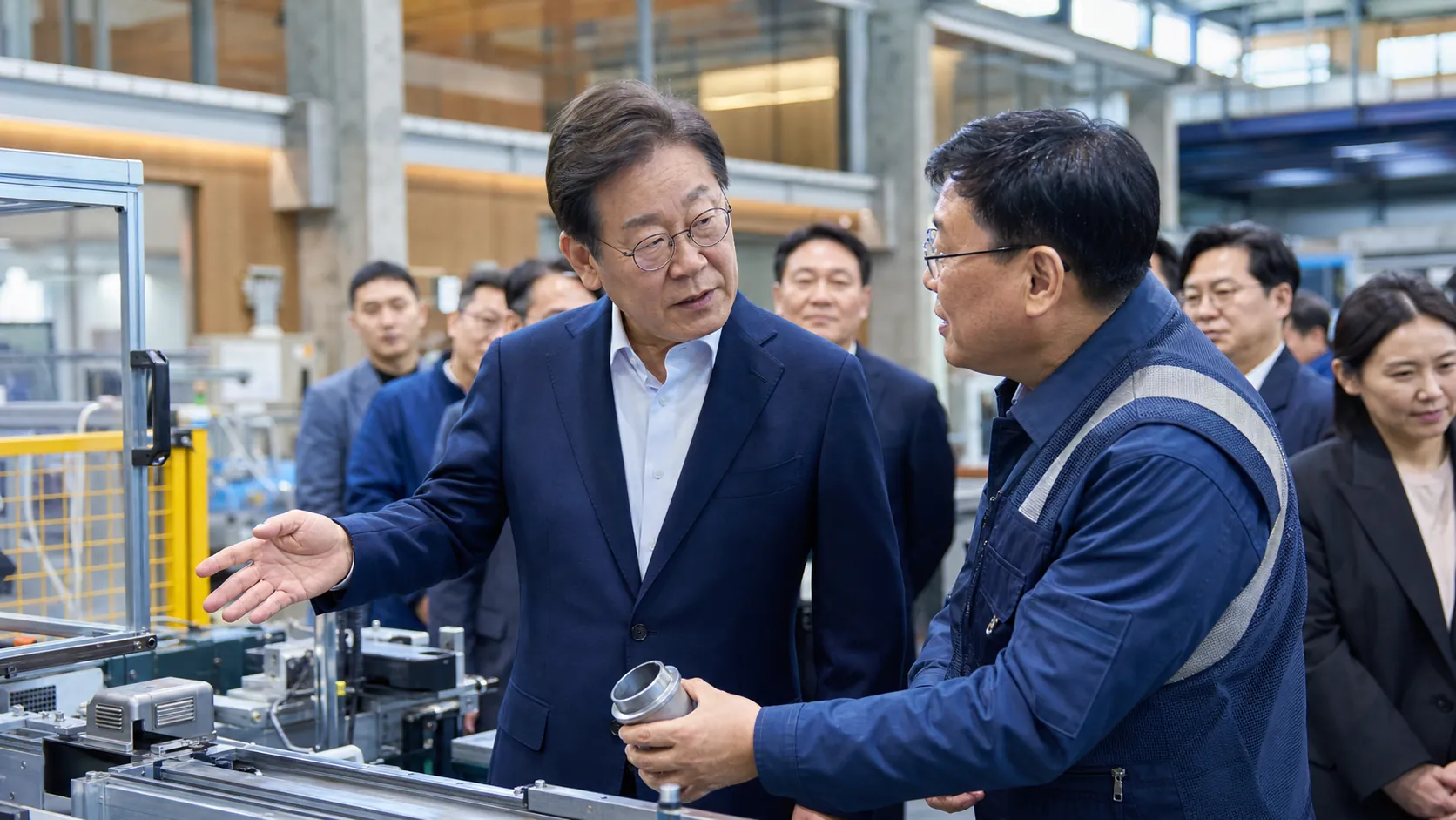 이 대통령, 대·중소기업 공동 성장 생태계 주문