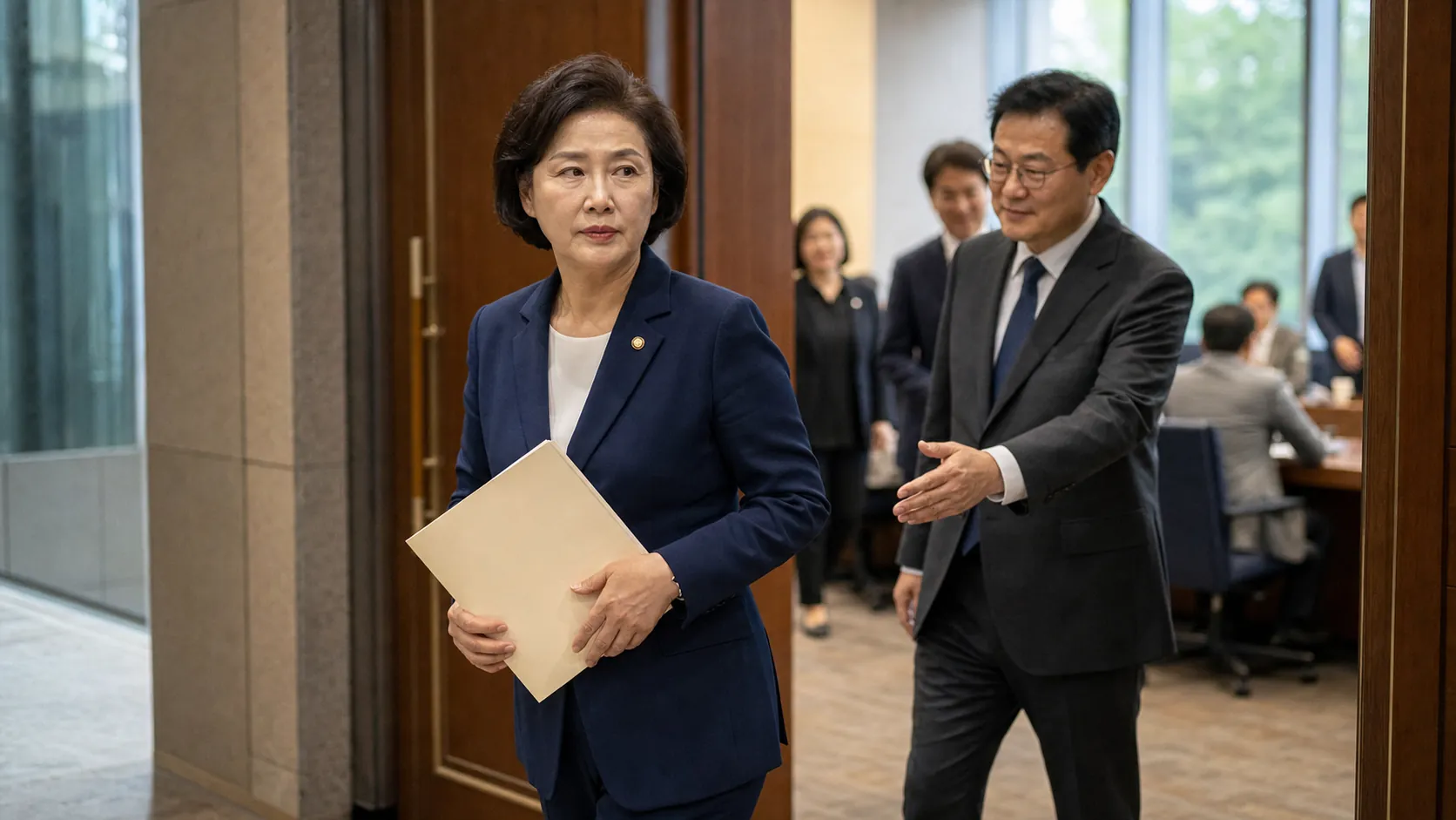 문정복, 민주당 지도부 떠나 정청래 후보 지원