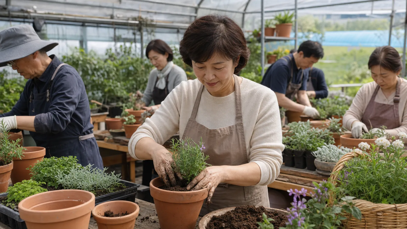 군산시, 식물 활용 치유농업 체험교육 개설