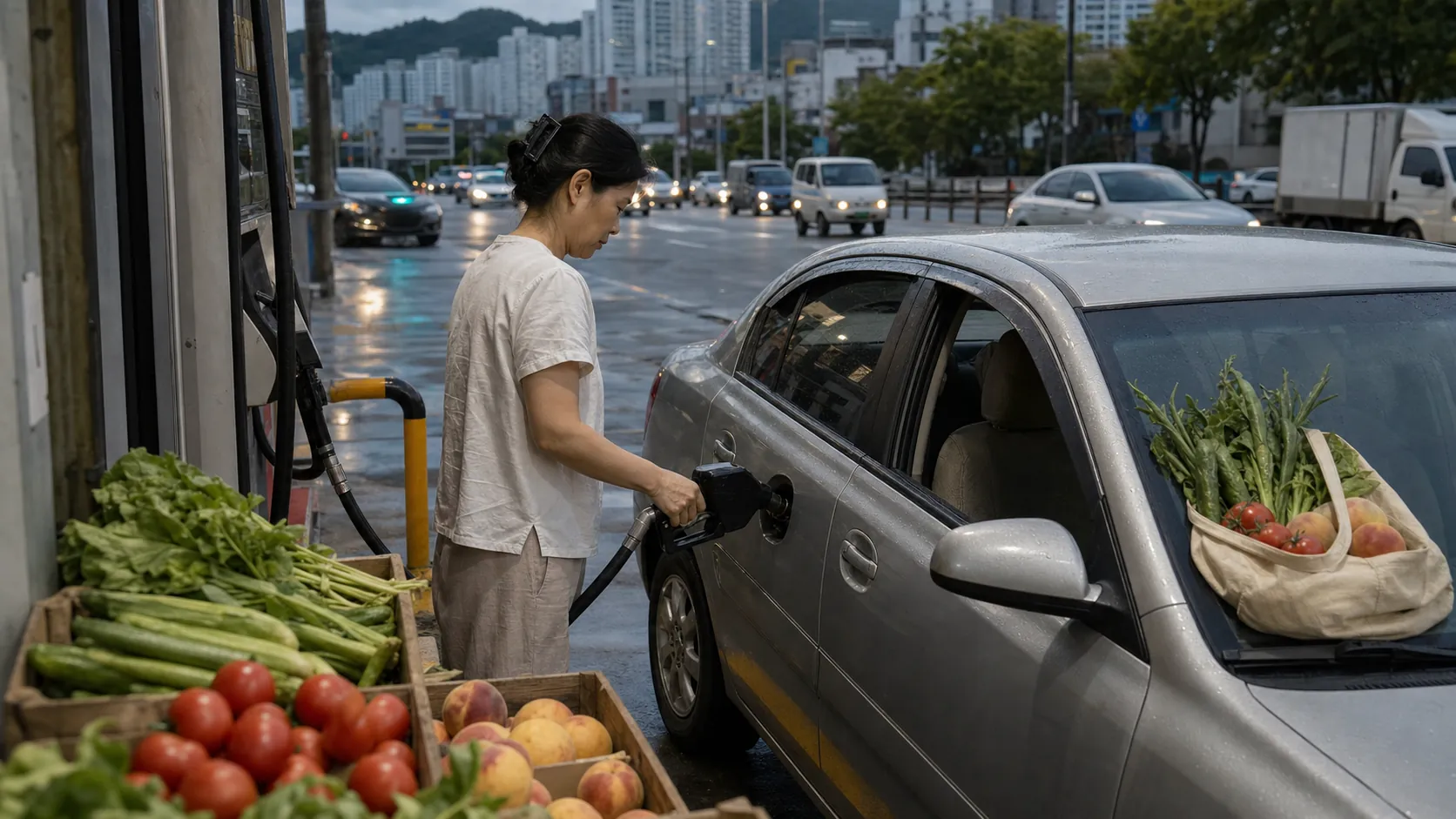 부산 7월 물가 2.6% 올라…신선식품은 하락