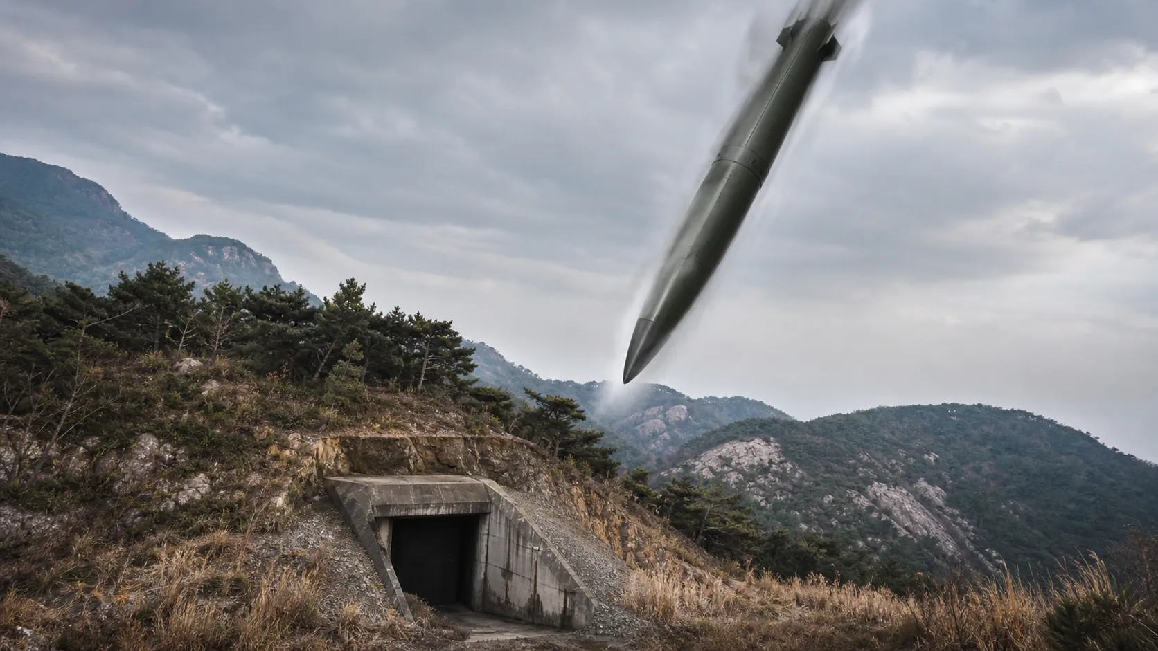 현무-5, 고속 낙하로 지하 진지 관통력 높여