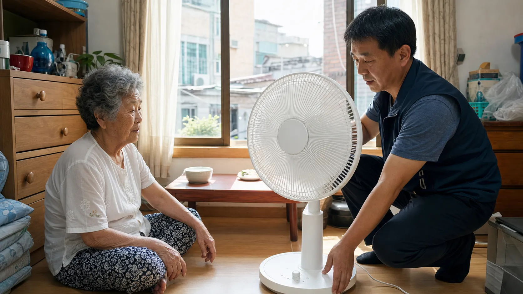 울주군 폭염 취약 510가구에 냉방기 보급