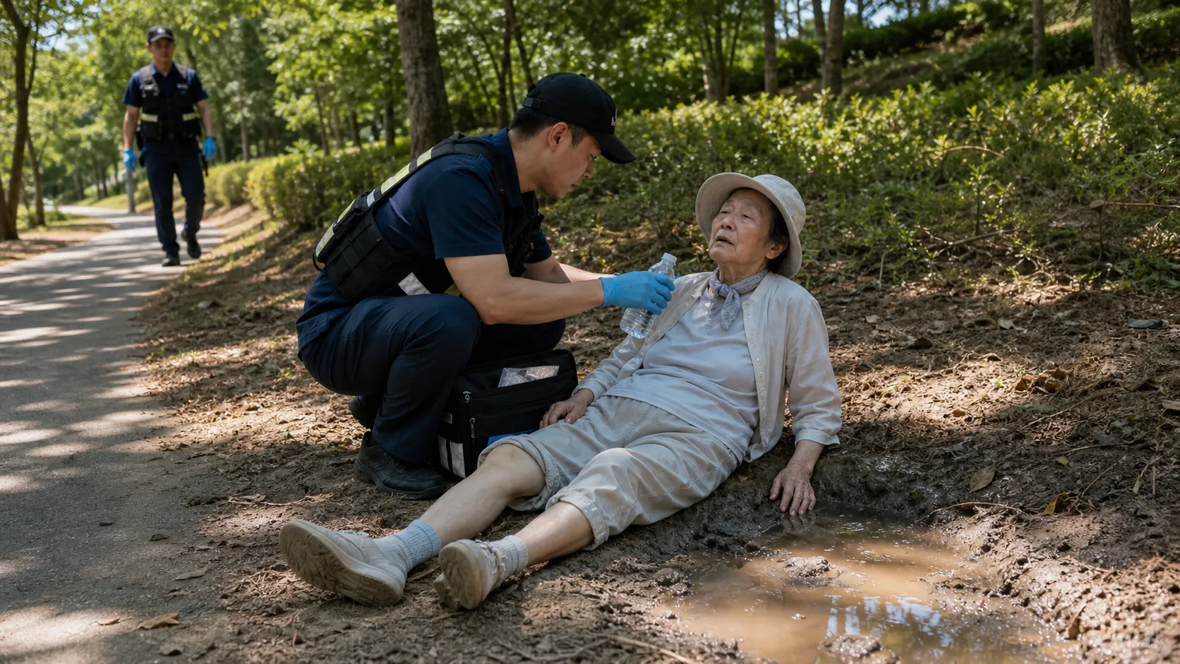 대구 송현공원서 실종된 72세, 수색 1시간 만에 구조