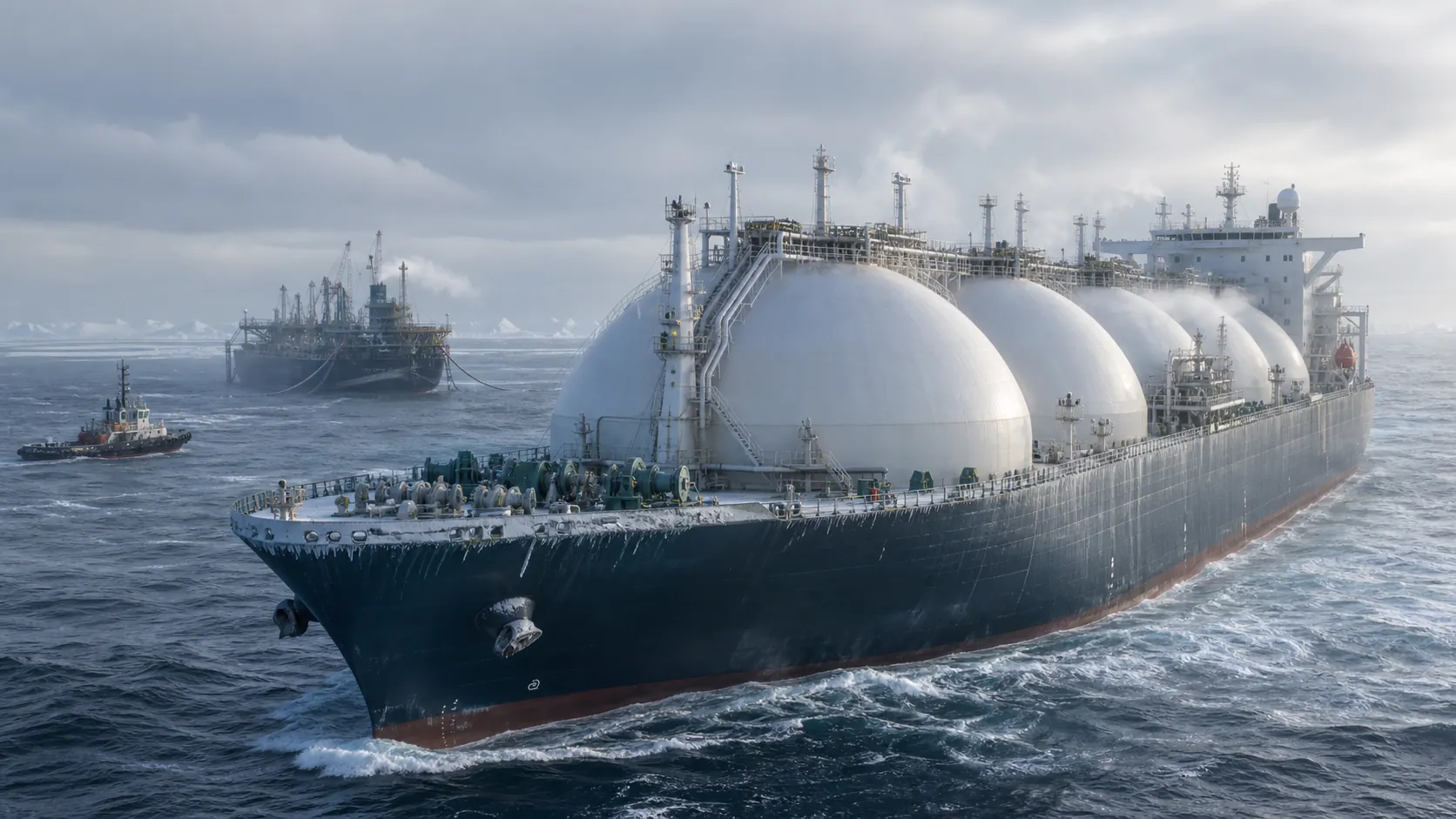 EU 금수 앞둔 러시아, LNG 운반망 25척으로 확대