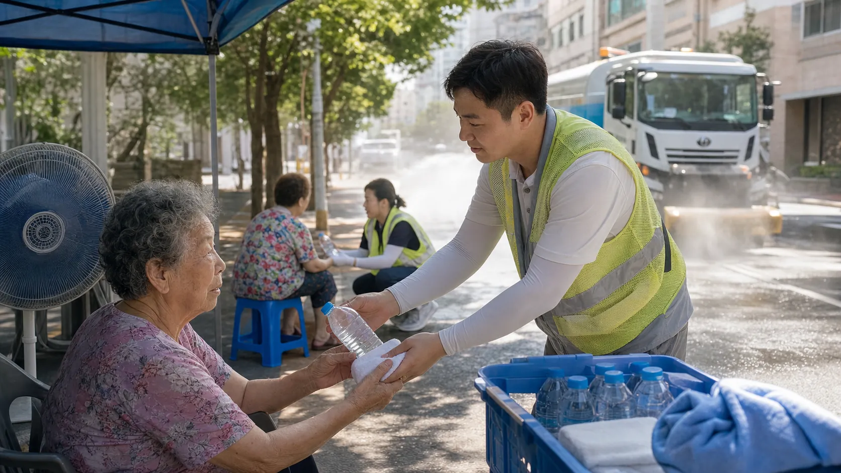 동대문구, 폭염 최고단계 대응망 가동