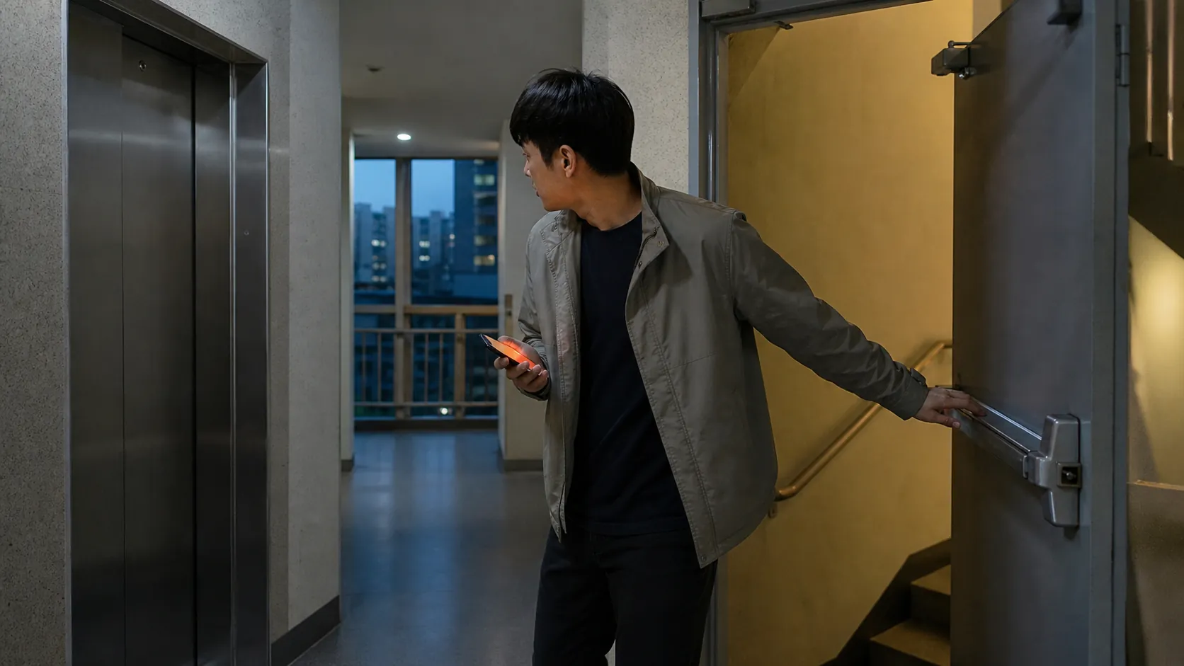 미사일 경보 뒤 5분, 선택으로 익히는 대피