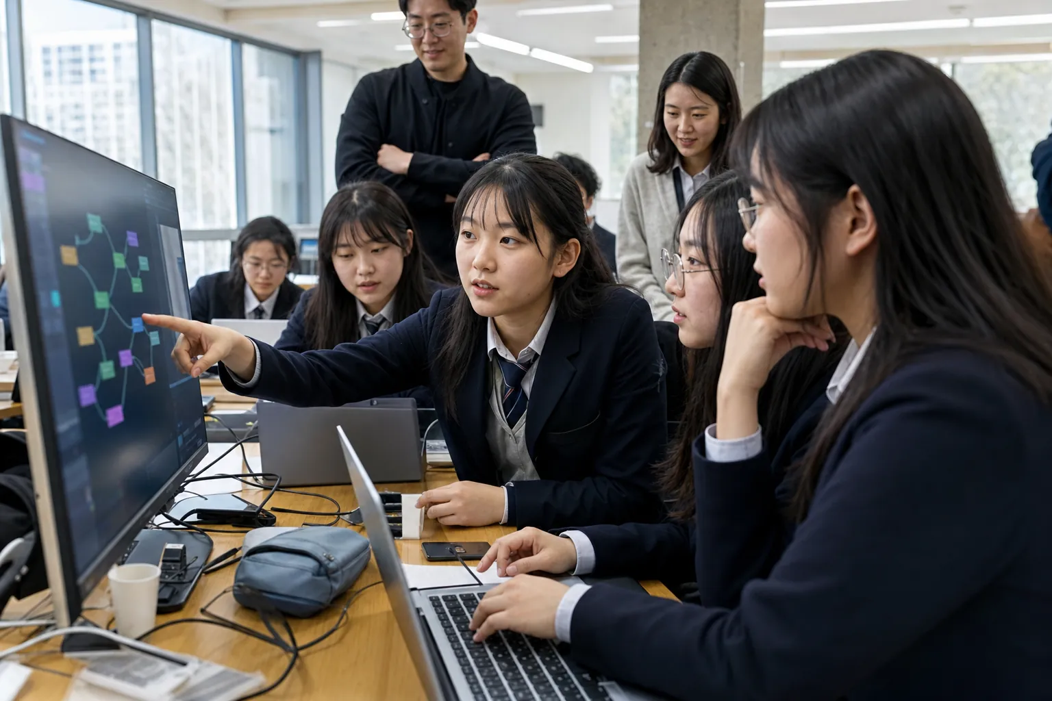 고교생 22명, AI 에이전트 직접 설계