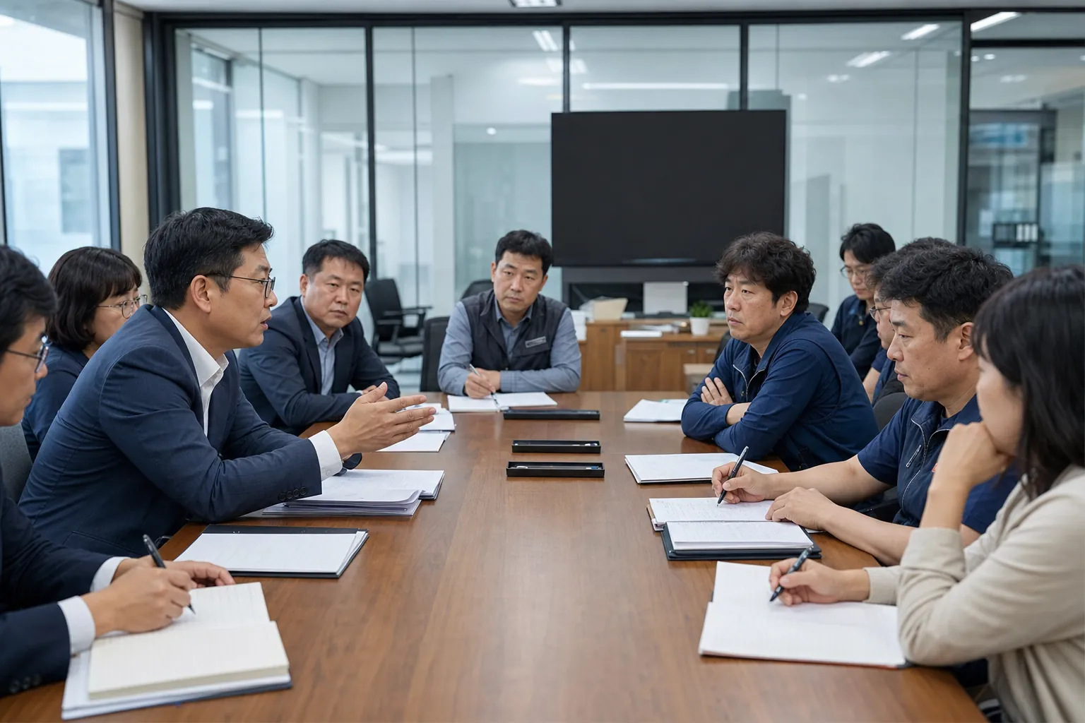 통합시 조직개편 이견 지속…7일 3차 논의