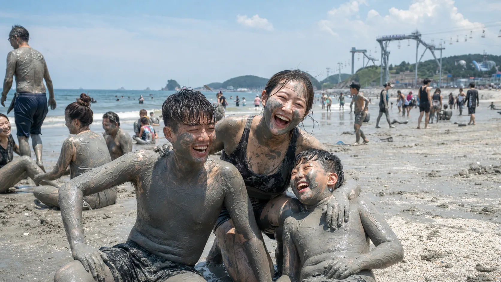 머드와 해양레저로 채운 보령의 여름