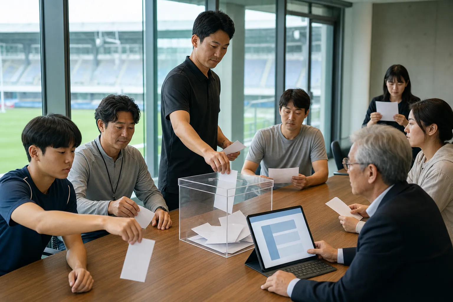 축구협회장 선거 2만명 참여·전자투표 추진
