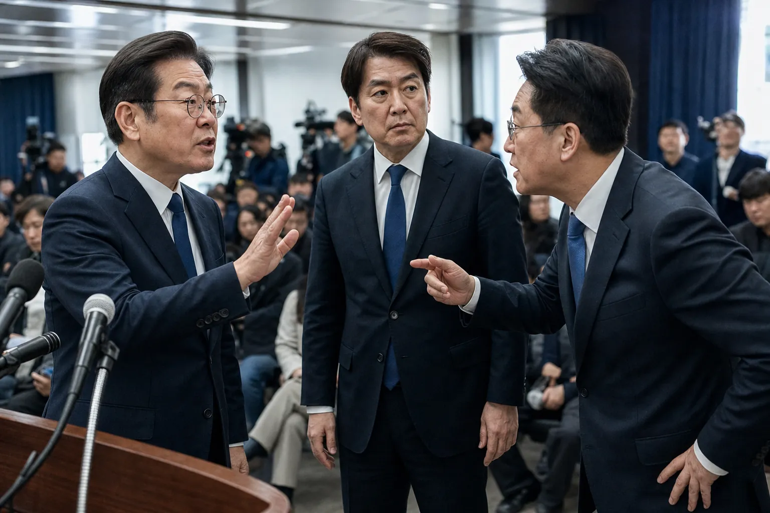 민주당 대표 후보들, 호남서 공천·당청관계 충돌