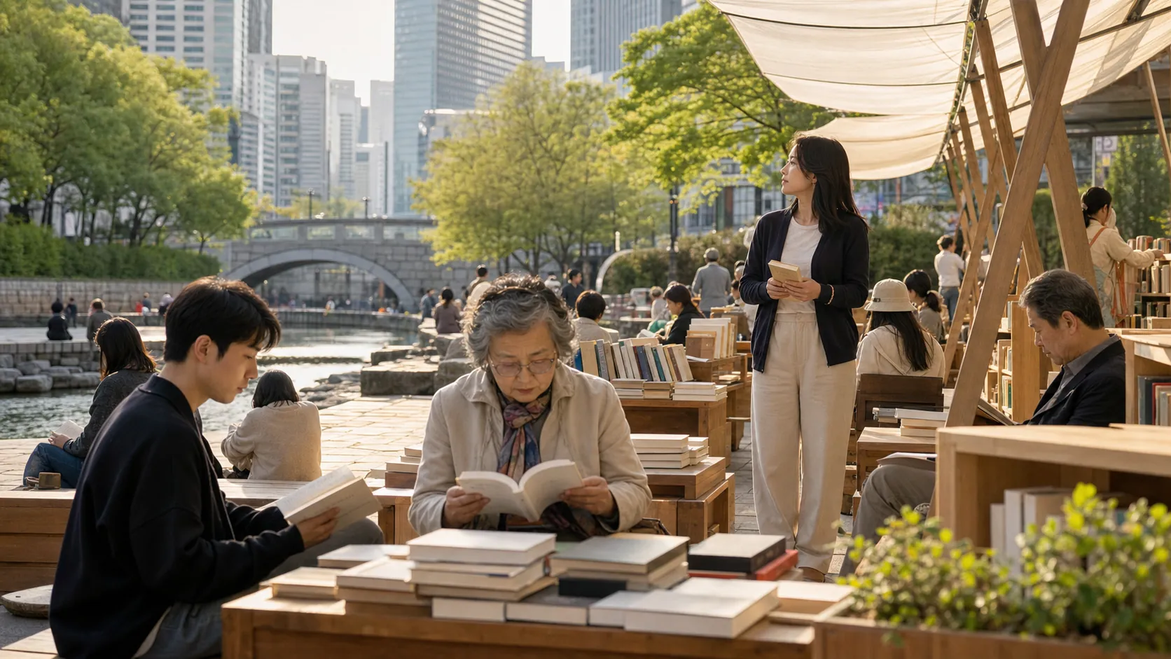 서울 야외도서관, 부산서 세계 무대 오른다