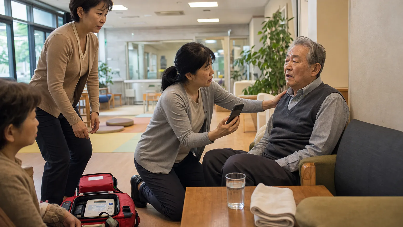 영상 지도로 이어진 응급처치, 70대 생명 살렸다
