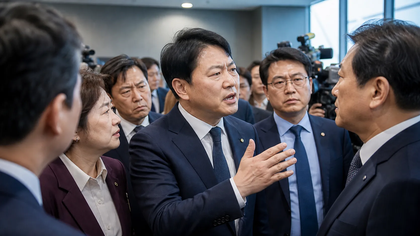 민주당 당권 주자들, 과거 행적·정책 책임 격돌