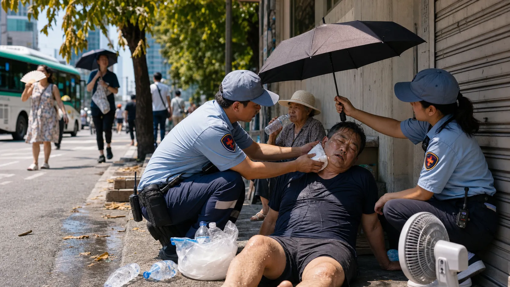 경기 온열질환 하루 67명, 올여름 최다