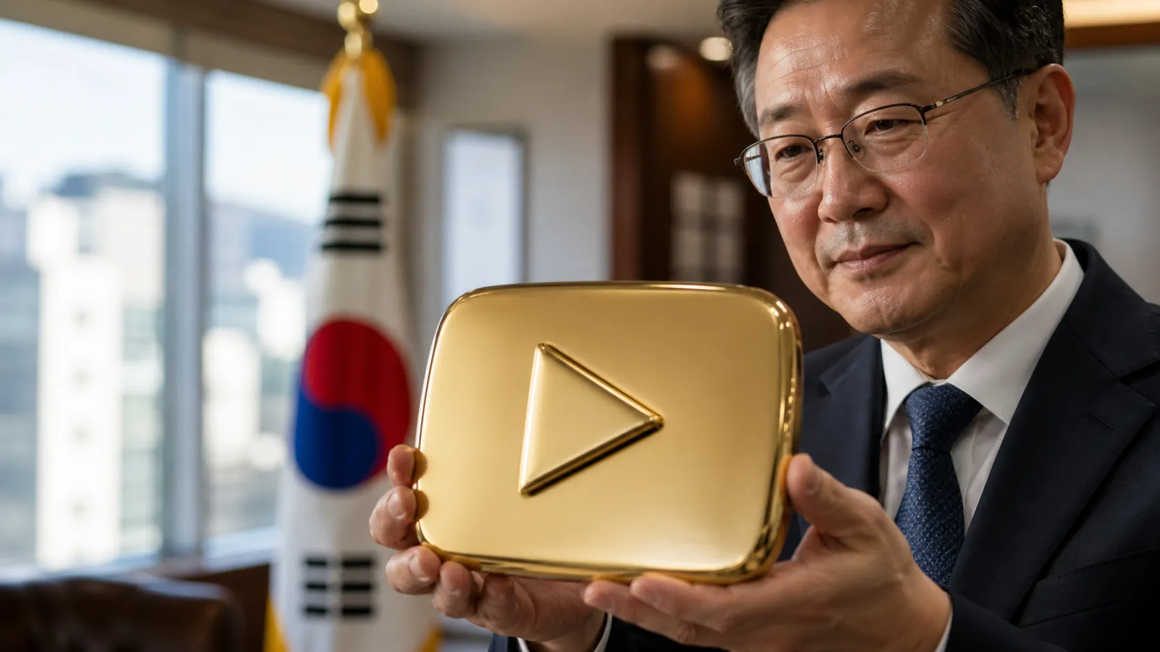KOREAZ 구독자 108만명…골드버튼 획득