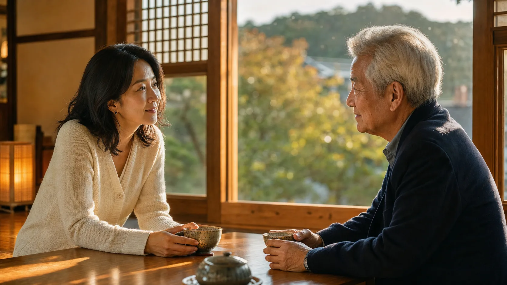 황정음·정보석, 성북동서 꺼낸 가족 같은 위로