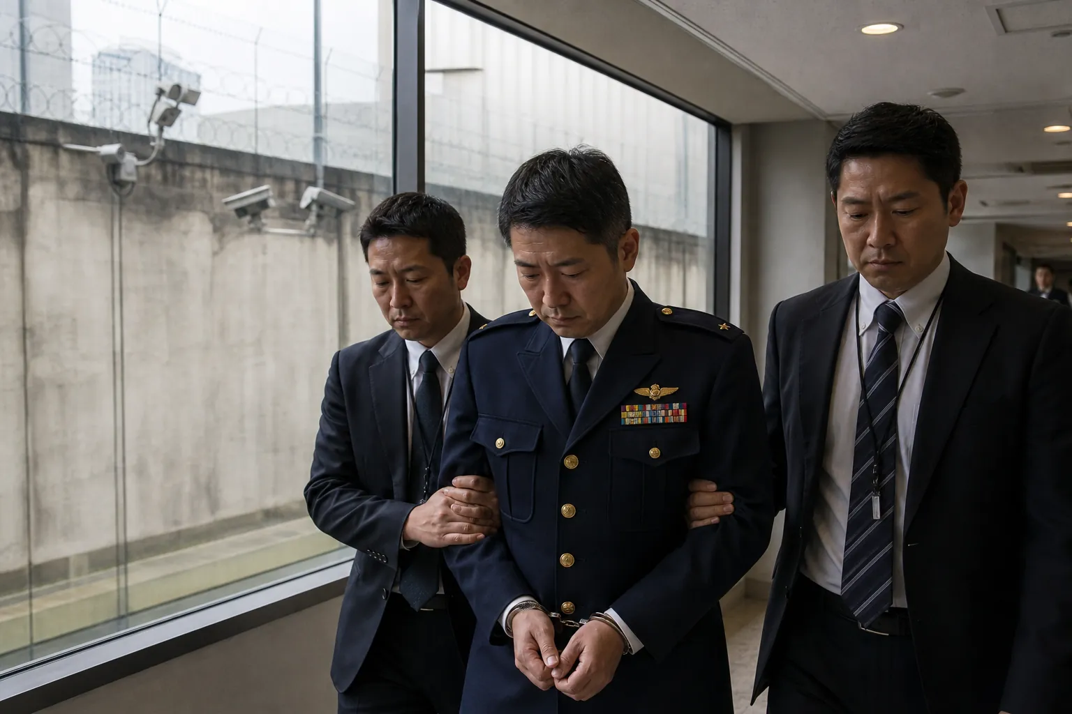 중국대사관 침입 자위관, 법정서 외교정책 비판