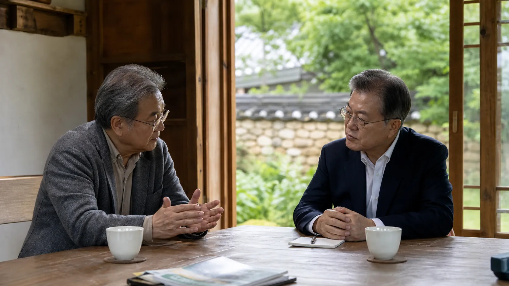 문재인·조국혁신당 지도부 회동…2028년 연대 강조