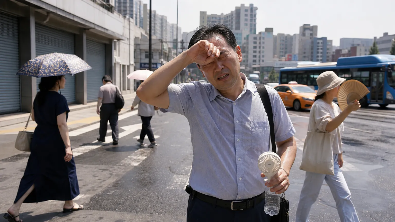 6일 서울 39도 전망…폭염 최고조