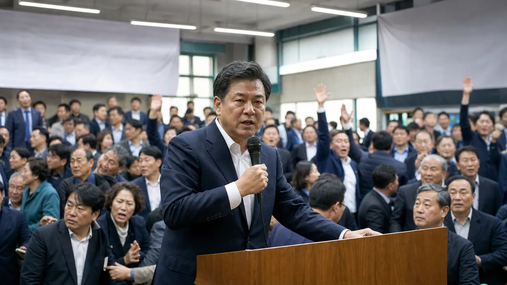 퇴진 요구 맞선 장동혁, 서범수 조치 촉구