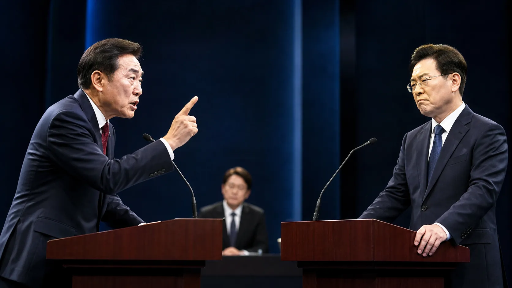 민주당 대표 토론, 신천지 개입 의혹 놓고 충돌